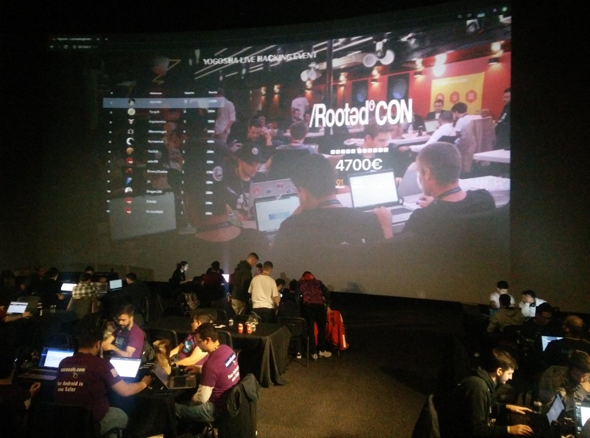Almost 5k and 1 hour remaining !
We heard some critical vulns were found but not qualified yet... 
Stay tuned ! #Rooted2020