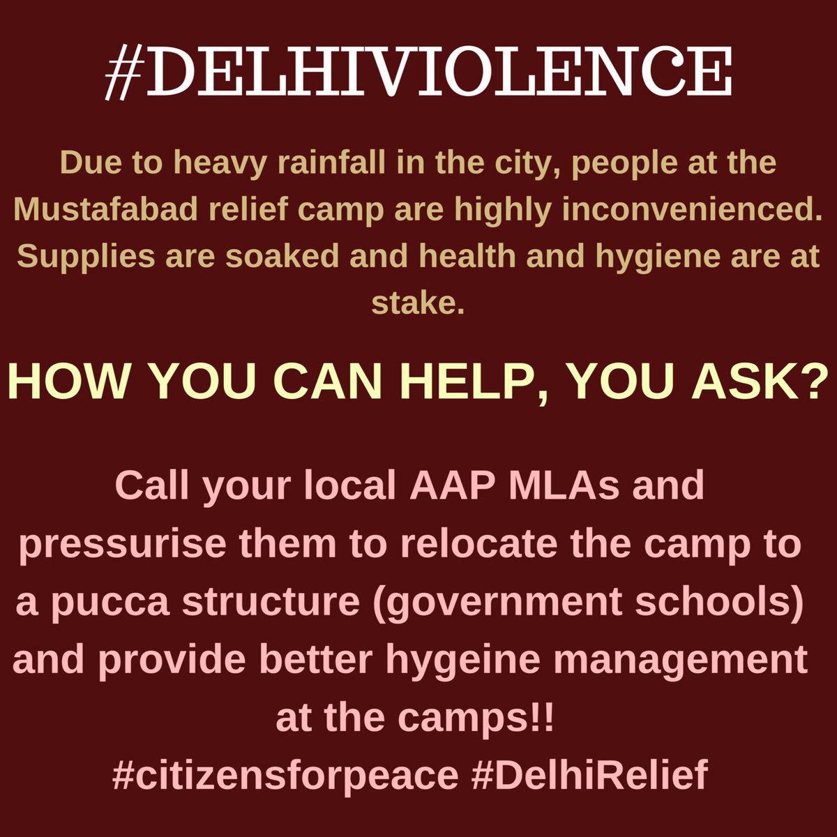 DelhiRelief's tweet photo. @ArvindKejriwal @AamAadmiParty

Looking for the quick remedial services!

#WASH @UNICEFIndia @WaterAidIndia @WHO @AKF_Global https://t.co/dozlYltCOu