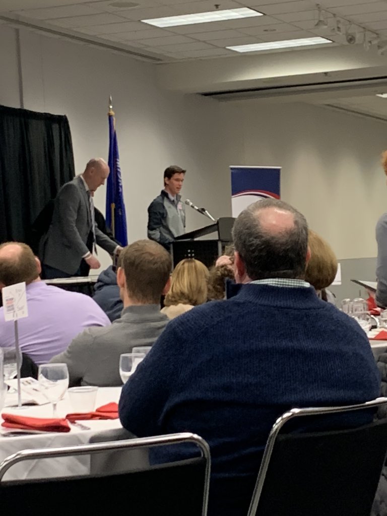 Congrats to our Brady Snedden for getting the player of the year award!! #represent