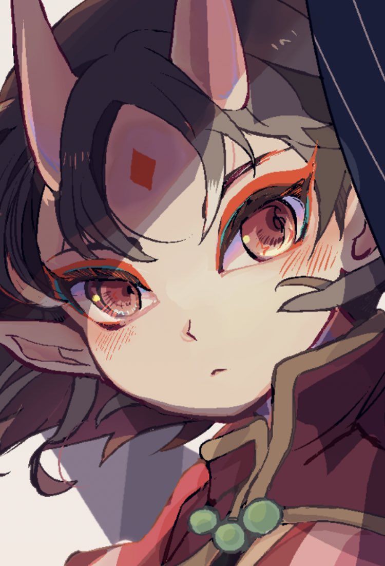 「顔を描くのが好きです✍️?
(進捗垢にあったのをツイート) 」|くぜ【Skebリクエスト募集中】のイラスト