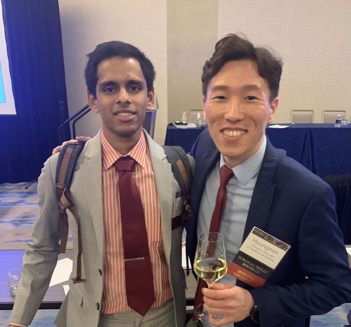 mallorywMD's tweet photo. UT Health San Antonio for the win at South Texas ACS Surgical Jeopardy! Congrats Aashish and Min! Way to rep San Antonio! @STXACS @surgery_uthscsa I https://t.co/lCVh32sLJ0