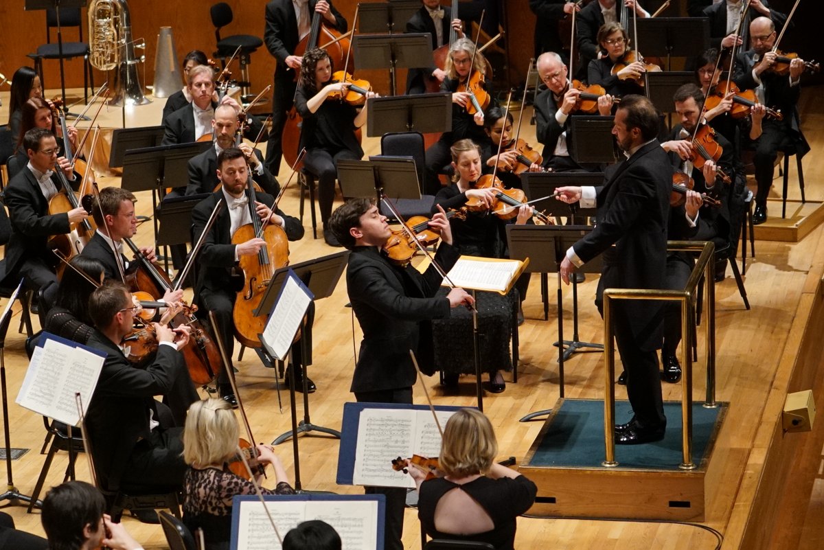 UtahSymphony's tweet photo. We took a whirlwind trip tonight at Sketches of Spain! Fabien Gabel led a spirited concert featuring Debussy, Ravel, and Andrew Norman. @benbeilman dazzled us with Lalo's "Symphonie espagnole." #leftspeechless

Don't miss tomorrow's trip to Spain: https://t.co/evCpF77Sp4 https://t.co/ua29QKamw7