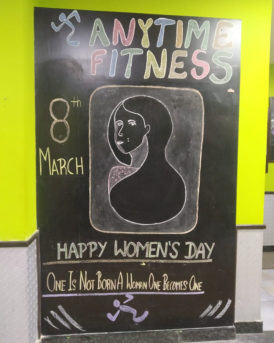 AFVaishali's tweet photo. Today's inspirational wall in the name of every woman out there... 
HAPPY WOMEN'S DAY!!! 
Here’s to strong women: May we know them. May we be them. May we raise them.
🙌🙌✌✌
#respectwomen 
#supportwomen 
#womensday #womensday2020
#women #womenpower #womenempowerment #power https://t.co/KfTUgaXDiz