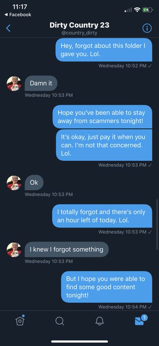 So, I know, don&rsquo;t send before you receive payment. But anyway, got tired of hearing this guy needing<a href="/tag/scammer"class="tags"><span>#scammer</span></a>