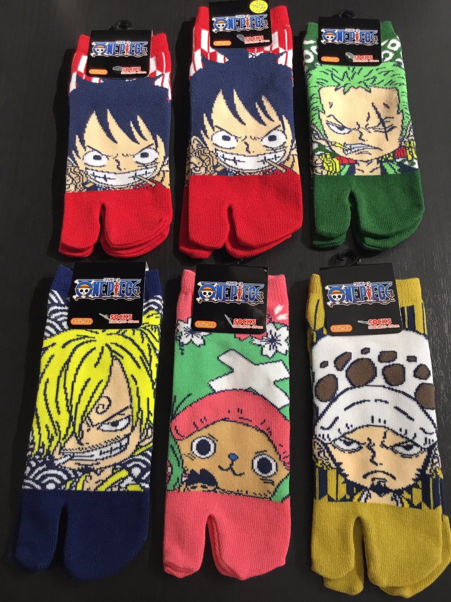 One Piece麦わらストア渋谷本店 En Twitter おすすめ 足袋ソックス ワンピース Size 約23 25cm 約25 27cm ルフィのみ 各380円 税 好評発売中 麦わらストア Onepiece