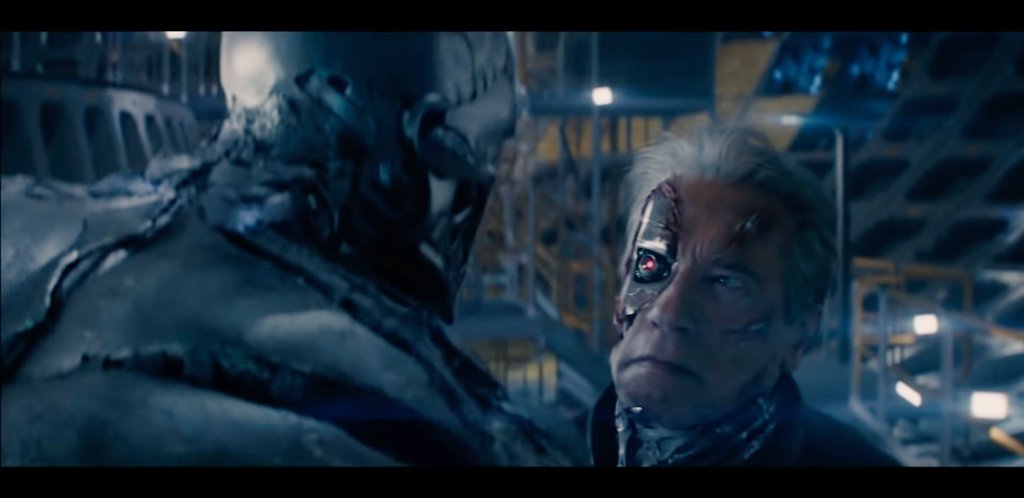 ミオカン ターミネーター3からcgと特殊メイクの組み合わせで表現しているシュワちゃんのダメージヘッド 制作時期を考えると ターミネーター3の時のダメージ表現 かなり凄い