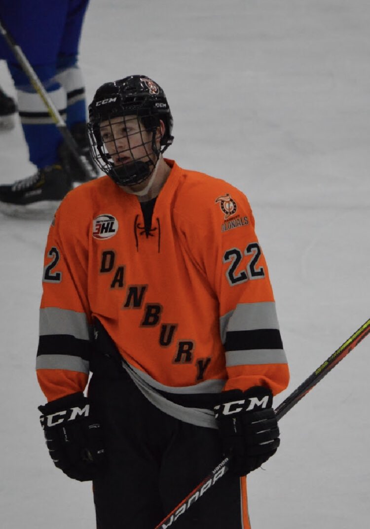 DanburyNA3HL's tweet image. Two new scorers and some familiar faces led the offense in tonight’s 7-2 win over Long Beach. Wesley Westendorf and Ryan Caiola scored their first in Orange and Black. @KyleMcEnany_18 had five points (1-4-5), @BrandonCope9 had four (2-2-4), @connorlefkof had two assists and...