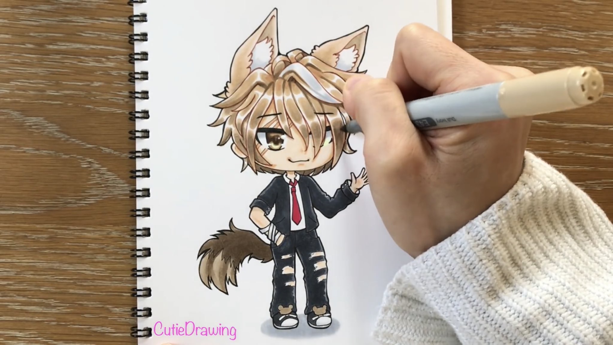 How to Draw Gacha Life Boy Character 3 