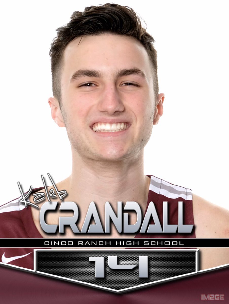 Congratulations to Kaleb Crandall for being selected to the All District Honorable Mention Team in 19-6A! #cpoe <a href="/GlobalVine/">Global Vine</a> <a href="/KatyISDAthletic/">Katy ISD Athletics</a> @CougarnationJ