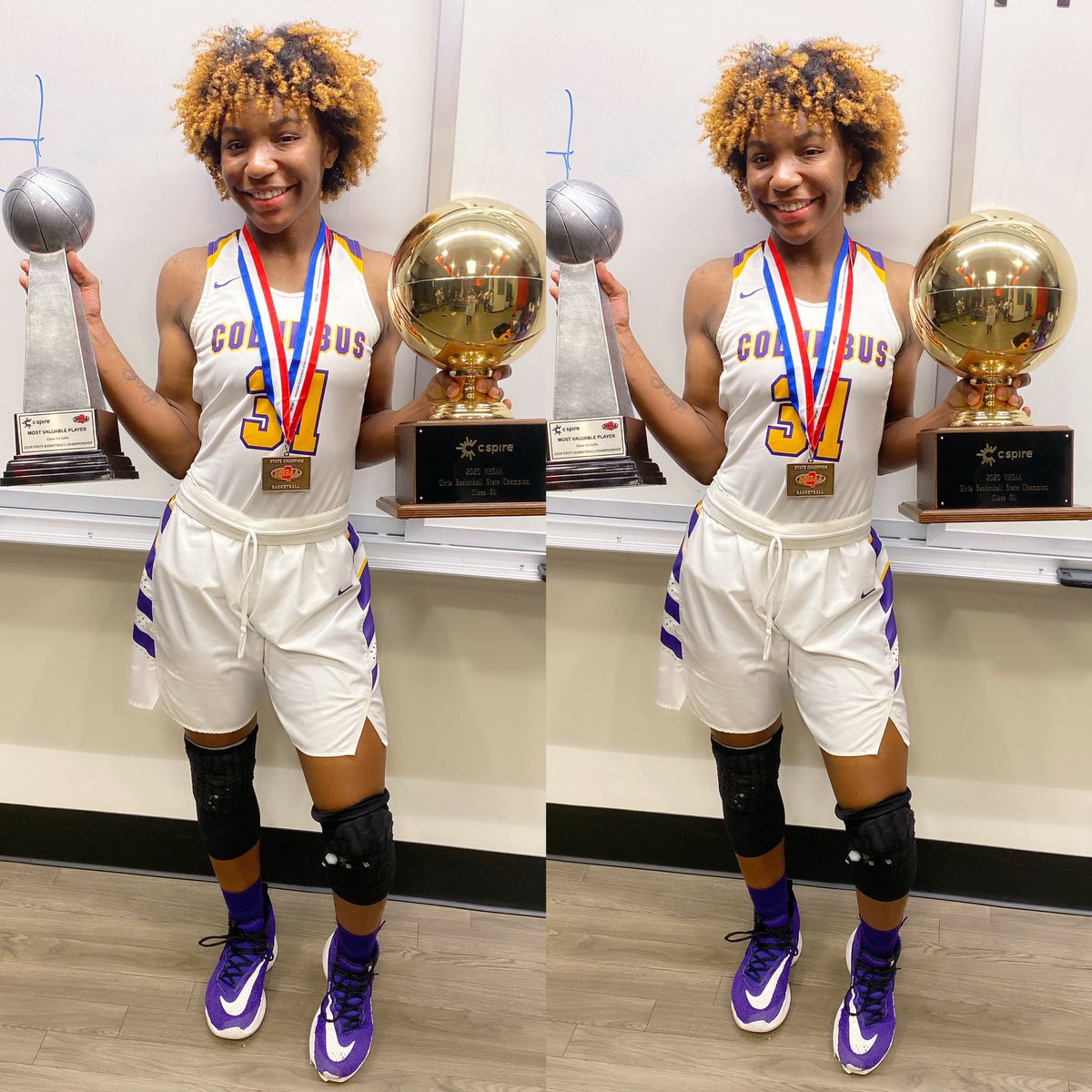 CHOSEN__ATHLETE's tweet photo. ‼️‼️ SAKINA WE DID IT FOR YOU BABY GIRL WE WON IT ALL 💞
#YOURMVP 🏆 https://t.co/udg86OS4LV
