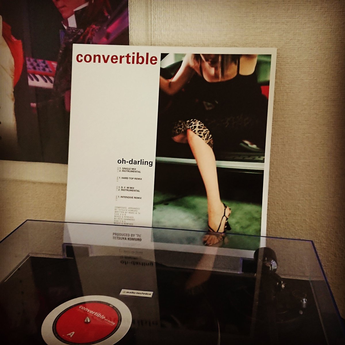 snowtrip_FANKS's tweet photo. これも、ずーっと前から欲しかったレコード
手に入れられて嬉しい😆
『oh-darling』/ convertible
#convertible #観月ありさ #KAYATO #小室哲哉 #TetsuyaKomuro #TK #マークパンサー #MarcPanther #PeteHammond #DaveFord #vynal #レコード https://t.co/QTY6tcvYMI