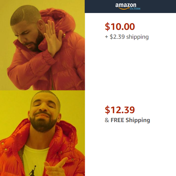 iamrohan__'s tweet photo. I feel like Amazon prime day is getting more commercial every year. Here are some top-class memes on #amazon #prime #delivery 
#Memes #JeffBezos #freeshipping #primetime #MKM915 https://t.co/BZ5BNqWEDo