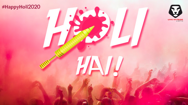 liveInPride1's tweet photo. Deep down in your heart fill the colour of Affection and Respect for all.
#HappyHoli2020 #LiveInPride https://t.co/RfKPStcirD