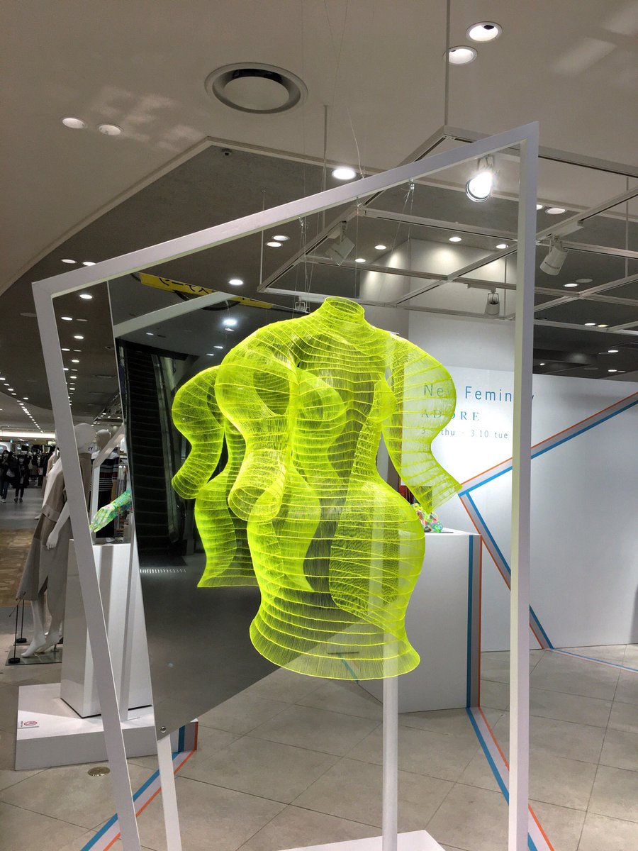 Fusbow 阪急うめだ本店の6階で津野青嵐の作品が展示されておりました 3dペンで作った作品だそうな T Co Dltpha6hxk Twitter Fusbow 阪急うめだ本店の6階で津野青嵐の作品が展示されておりました 3dペンで作った作品だそうな T Co Dltpha6hxk Twitter