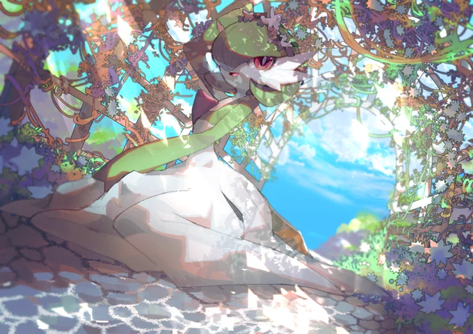 #サーナイトの日 
庭園 