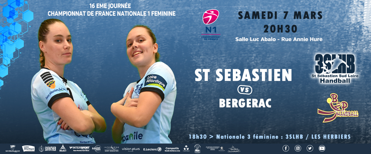 3SLHB44230's tweet photo. 𝙂𝘼𝙈𝙀𝘿𝘼𝙔 👊
On se donne rdv ce soir pour la 16ème journée de #N1F
🆚 | Bergerac
🏆 | Championnat de France Nationale 1 Féminine
⌚️ | 20h30
🏟 | Salle Luc Abalo
Suivez la rencontre sur :
>https://t.co/05MYpm0P0p | @Score_nco
#GoGirls | #Ensemble | #Forza3SLHB https://t.co/yRUu5XAOIo