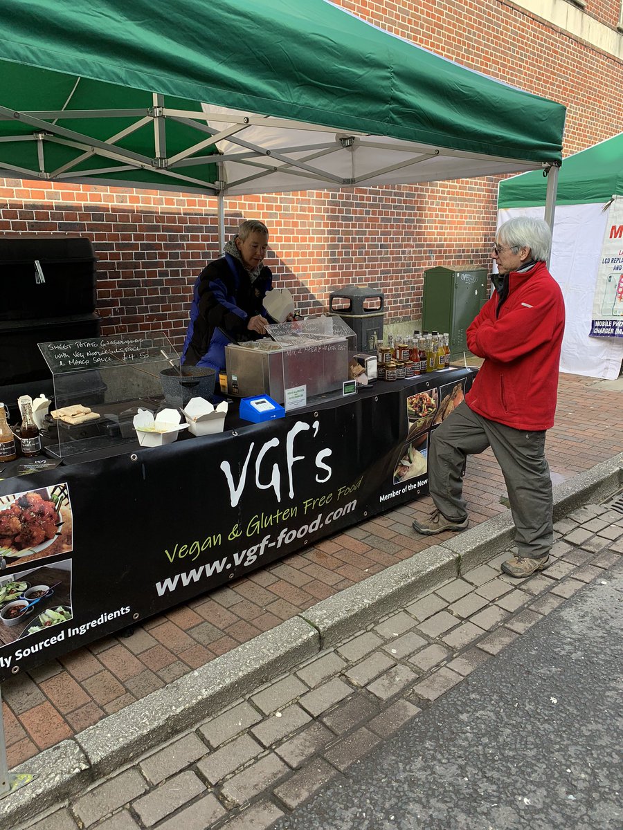 vgf_s's tweet photo. Back in Winchester today. Come over and try some great vegan and gluten free food. https://t.co/iESVWeeBY0