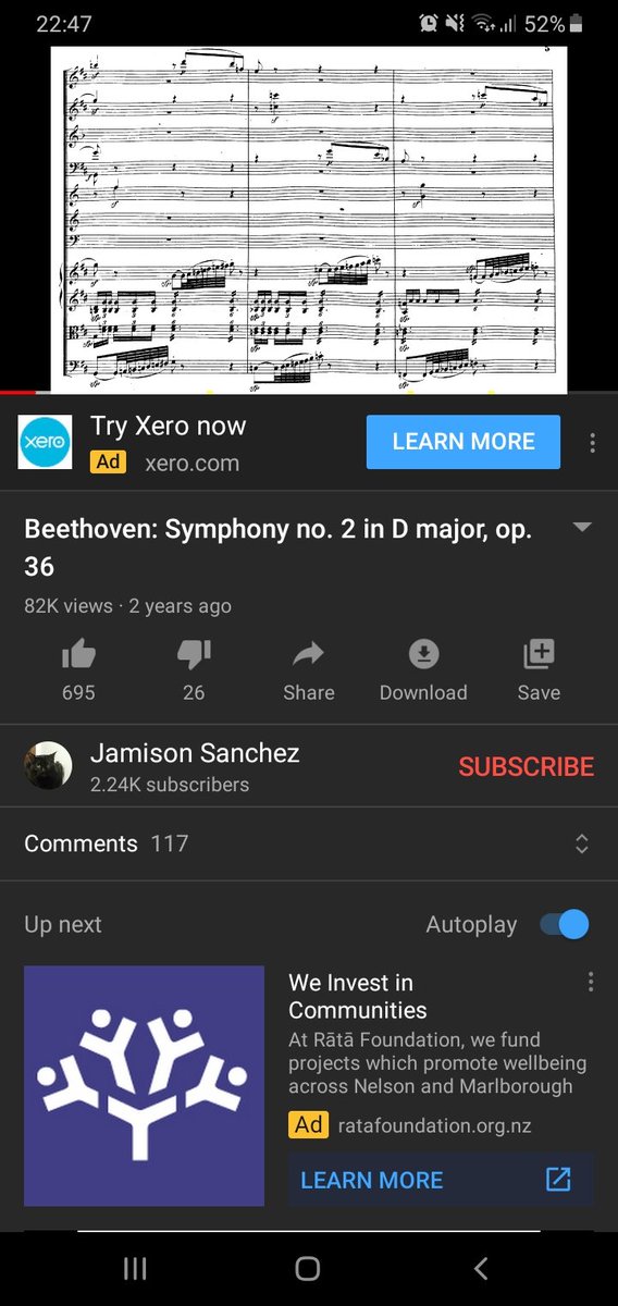 Day 36 of sending  @JoshuaRush music until he likes one or responds Beethoven - Symphony No.2 in D major. op. 36.