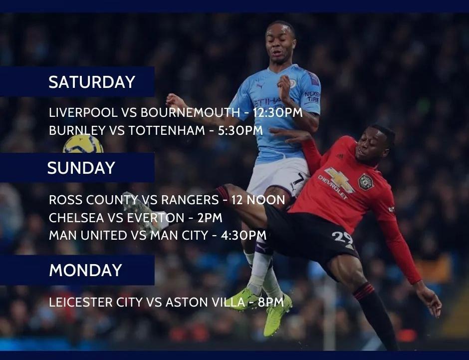 ClubLogie's tweet photo. **LIKE &amp; SHARE**
⚽ LIVE FOOTBALL AT THE LOGIE ⚽

It's all eyes on Manchester this weekend for the highly anticipated Super Sunday showdown between ❤️Man United❤️ and 💙Man City💙! (KO: 4:30pm) ⚽ 🍻⚽🔥

See You At The Bar
LC https://t.co/u54AN8gFsc