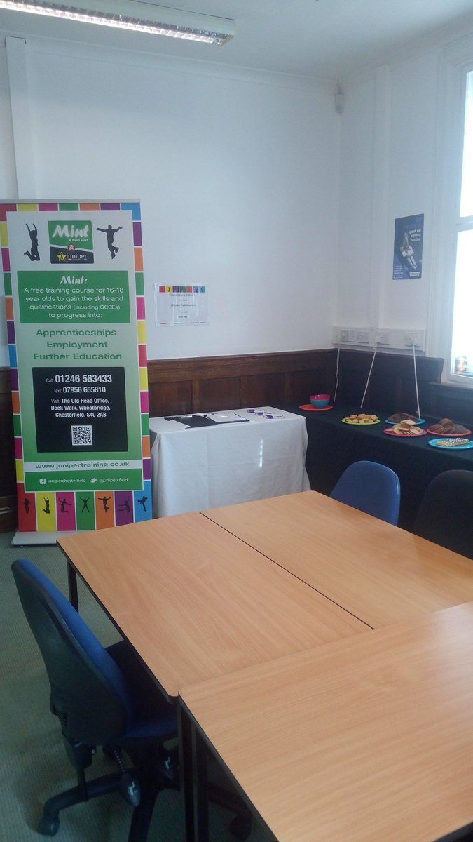 It's our open day today, come along to find out about courses and apprenticeships after finishing school.