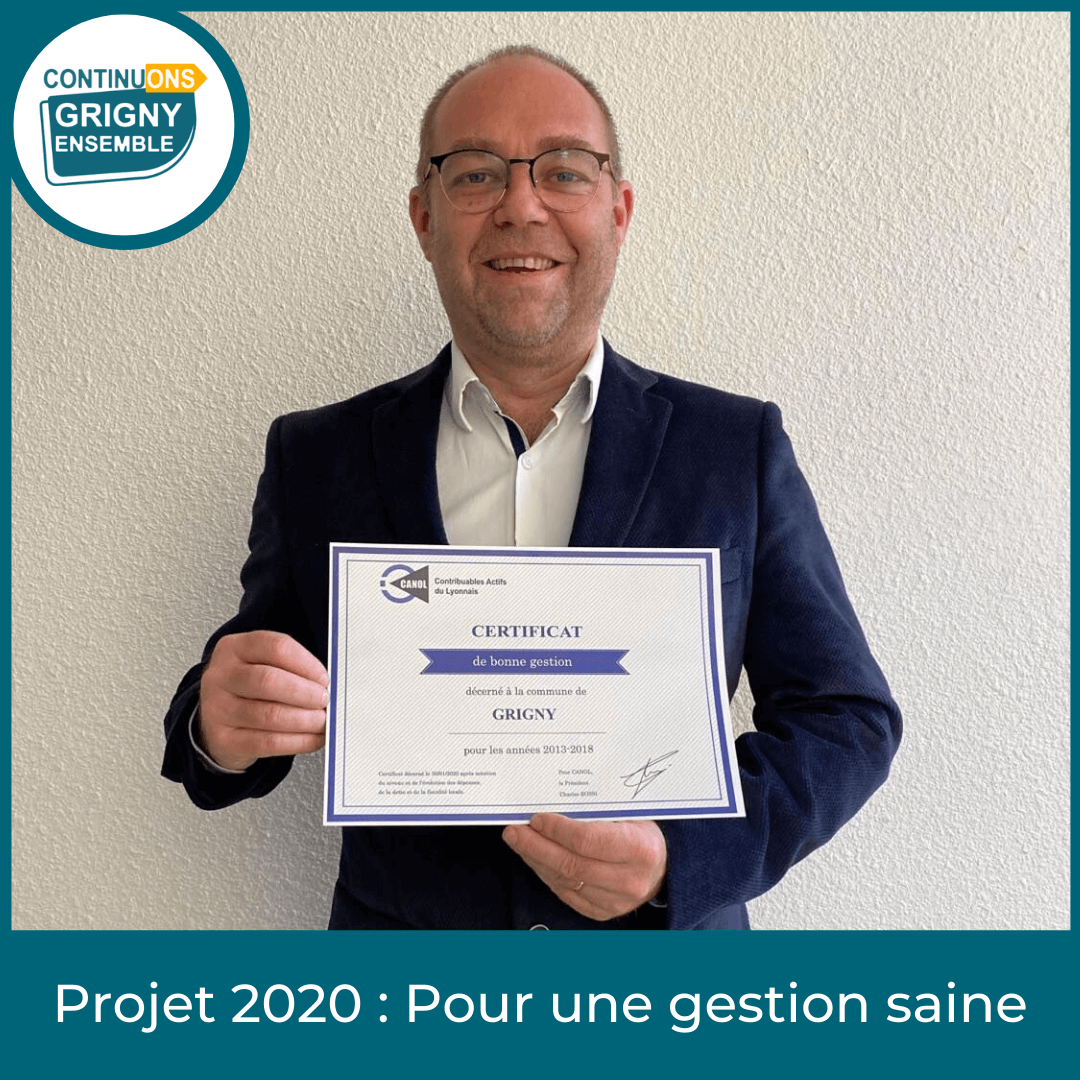 GRIGNYensemble's tweet photo. [PROJET 2020] 👉 POUR UNE GESTION SAINE

Les élus de la majorité ont su redresser les finances de la commune lors du mandat 2014-2020.

👉 https://t.co/CrTZO86cdX

#Grigny #Grigny69 #Lyon #GrandLyon #GrignyEnsemble #ContinuonsGrignyEnsemble #Municipales2020 https://t.co/RNz3H82rtb