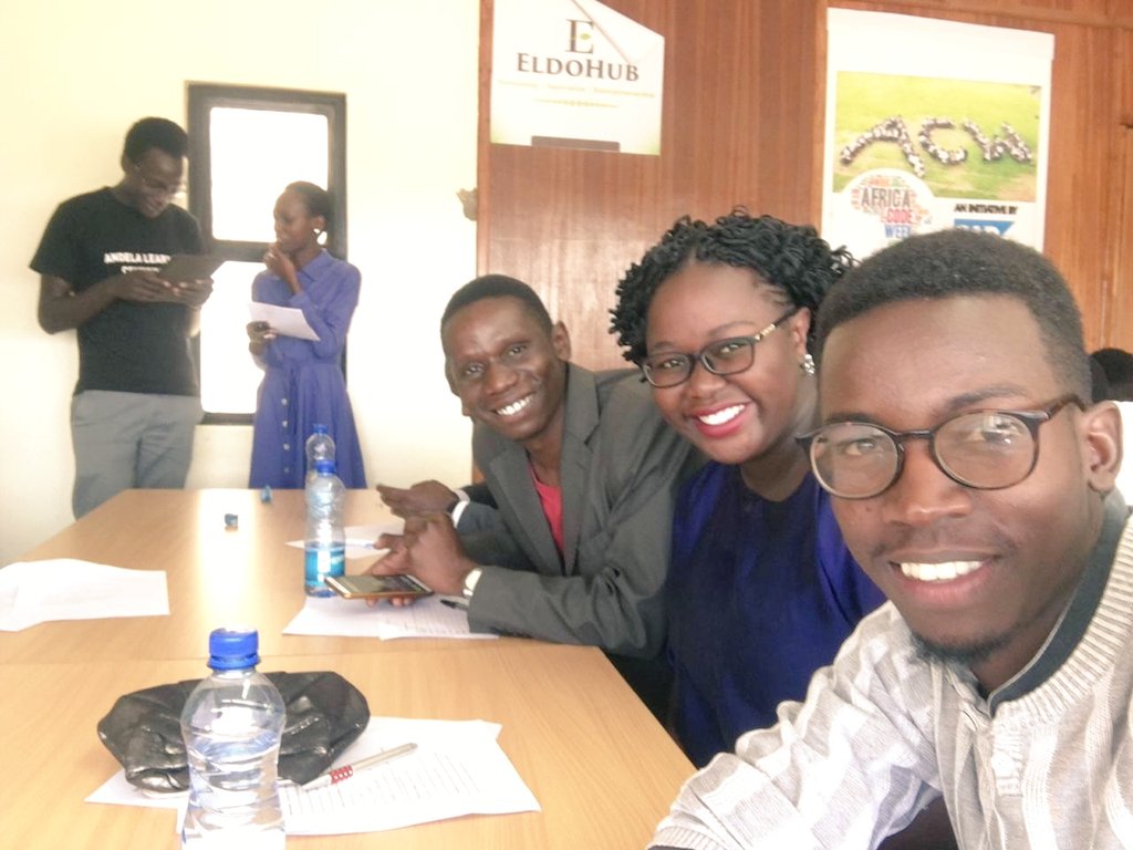 EldoretSg's tweet photo. Judges on set
#ODD2020
#opendataeldoret
#OpenDataDay https://t.co/rWovUVx1Fe