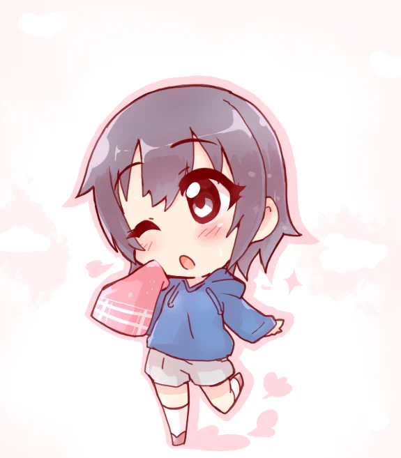 気分転換に走りましょう 練習にと きゅーと 気分転換にお絵かきむずかわいいぞ乙倉 