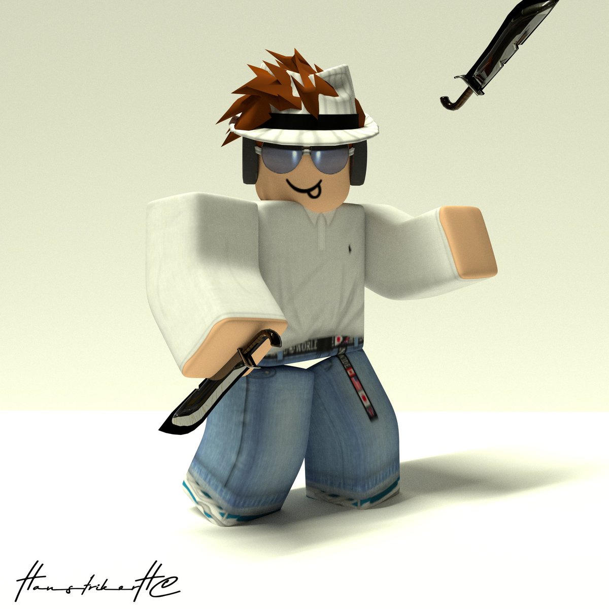 Hans On Twitter Doing Some More Free Renders Link Your Roblox Profile And I Ll Pick 5 10 People Make Sure To Rt And Follow Me Here Are Some Of My Works Good - roblox best profile