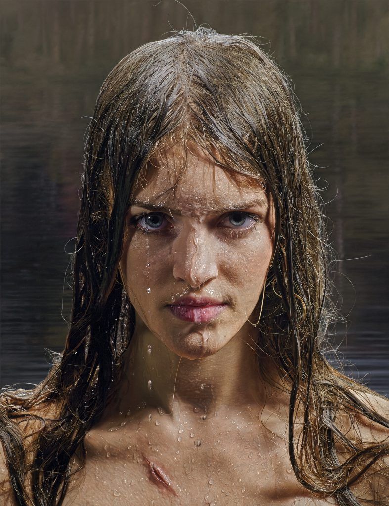fineartnow's tweet photo. Fantastic pieces of work by Philipp Weber - a hyper-realistic artist from Kassel, Germany #art #painting #portrait #hyperrealismus https://t.co/bmuF3jZFwT