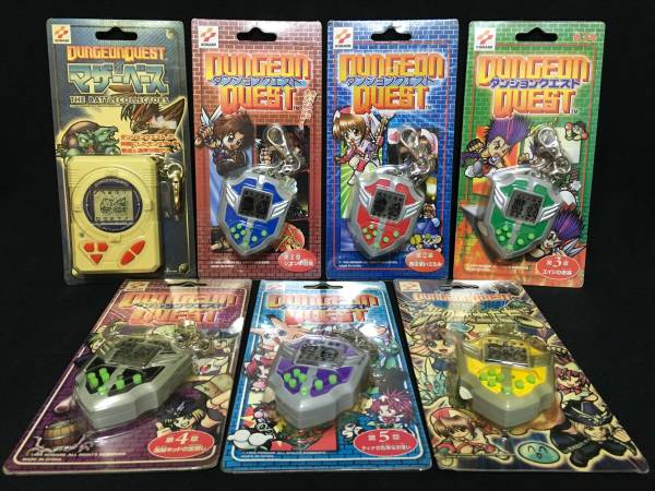 コナミ　ダンジョンクエスト　携帯ゲーム ダンジョンクエスト KONAMI コナミ シオンの冒険 懐かし玩具