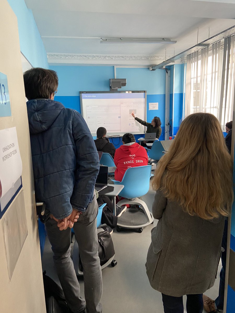 Thanks to <a href="/makoto_inoue/">matoken.eth</a> for a great presentation on <a href="/ensdomains/">ens.eth</a>! #theunhackathon