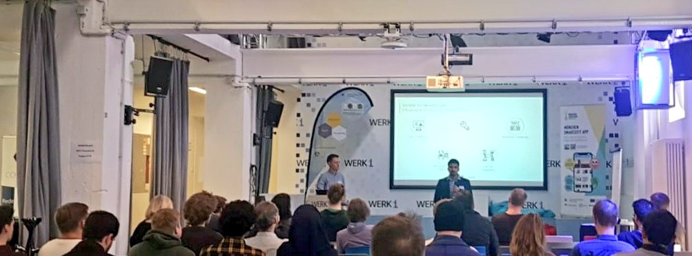 Today we presented our collaboration with @MuenchenDigital and gave insights on how cities can benefit from #DigitalAssistants! 

Heute konnten wir unsere Zusammenarbeit mit @MuenchenDigital präsentieren und Einblicke geben wie Städte von  #DigitalenAssistenten profitieren!