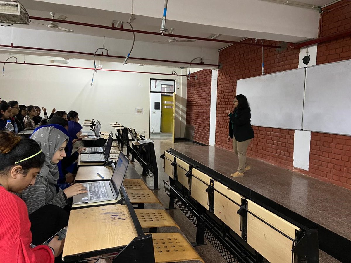 LexOrbisIP's tweet photo. Preeti Tyagi, Associate Partner, conducted a workshop on “Biotechnology-Genome sequence and IPR” at LPU, Ludhiana on Feb15. Focused on introducing #IPR in Biotechnology, providing #handsontraining to students on #Genome #SequenceSearch #BiotechInventions #Patentability https://t.co/mwRLHwC1aI