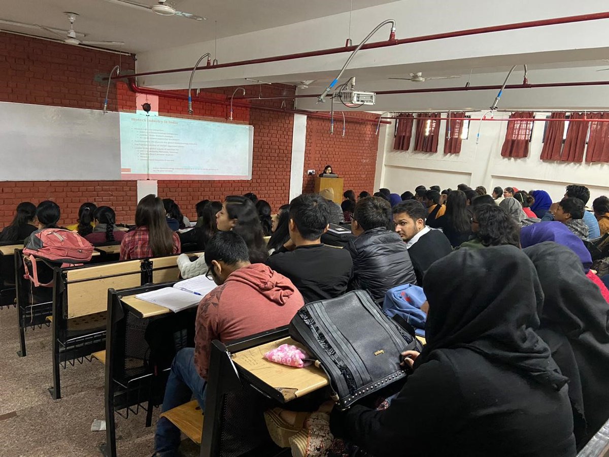 LexOrbisIP's tweet photo. Preeti Tyagi, Associate Partner, conducted a workshop on “Biotechnology-Genome sequence and IPR” at LPU, Ludhiana on Feb15. Focused on introducing #IPR in Biotechnology, providing #handsontraining to students on #Genome #SequenceSearch #BiotechInventions #Patentability https://t.co/mwRLHwC1aI