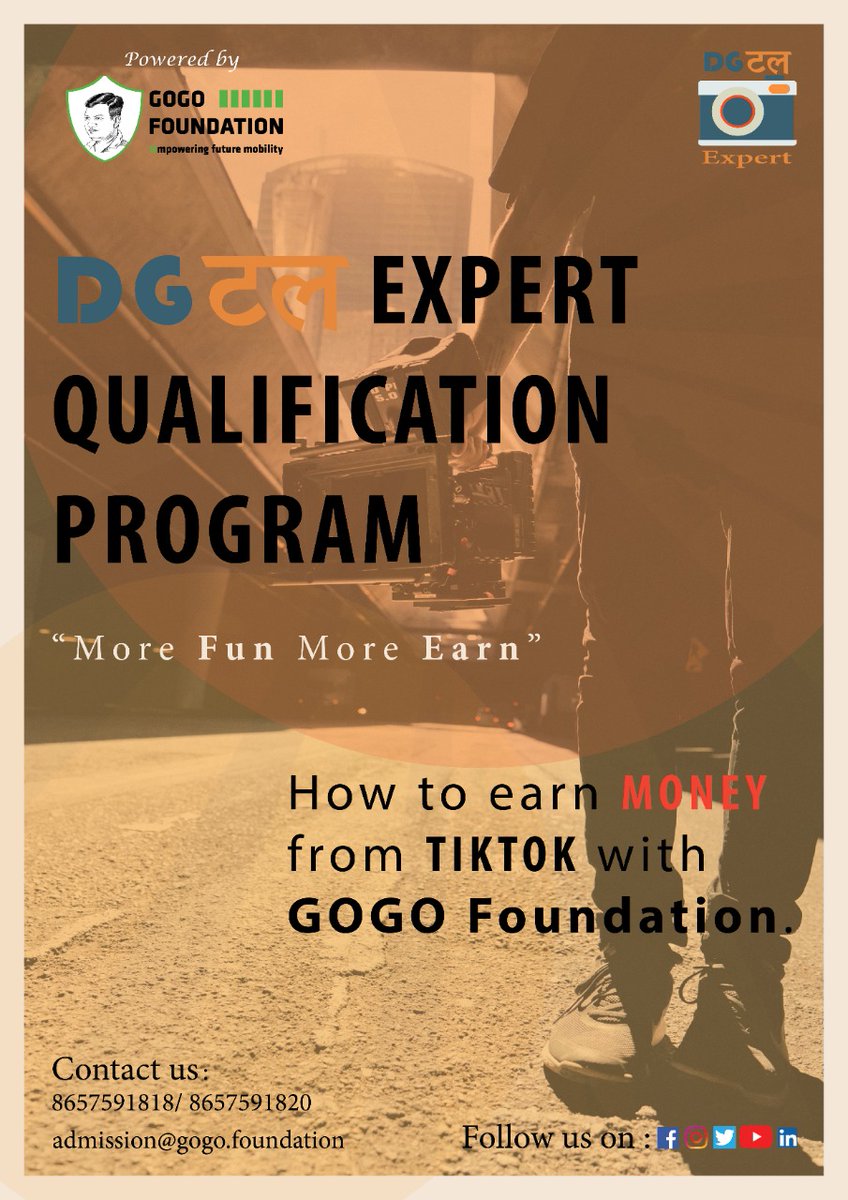 gogoa1com's tweet photo. RN MONEY FROM TIKTOK WITH GOGO Foundation

📞Contact No: 8657591820/8657591818
📧Email ID: admission@gogo.foundation
👉Website: https://t.co/uxYGon50G0

#tiktok #fun #earn #funandearn #gogofoundation #tiktokindia #evtiktok https://t.co/nEVk9ZZJWH
