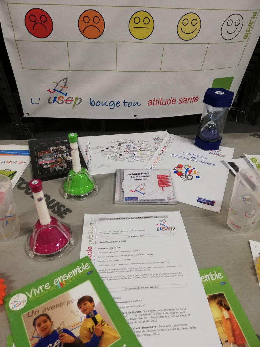 USEPgers's tweet photo. @USEPgers présente à la Journée Académique de Formation de @AgeemAcTlse à @actoulouse !
Merci pour votre invitation ! 😄👍
#jafageem #formation #maternelle #usep #maternelleentreenjeu
@CrusepO @AGEEM_National @AgeemAcTlse @usepnationale @USEPgers  @usep_31 @ageem3201 @32Cpd https://t.co/yEjxvylSzT