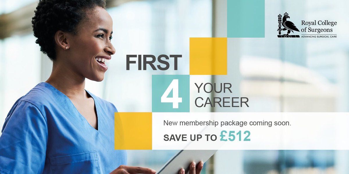 RCSnews's tweet image. As just announced by Prof. Derek Alderson &amp;amp; @AReed57 at #ASiT2020 we are thrilled that from July our #First4 membership will save post-MRCS trainees up to £512 in fees, inc a 50% discount in y1. Speak to our team on the stand or visit rcseng.ac.uk/first4