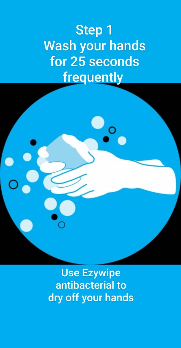 ezywipeusa's tweet photo. With #Ezywipe the unique antibacterial and antimicrobial wipe is easy to protect and prevent #coronavirus 
#COVIDー19 #COVID19 #CoronavirusUSA https://t.co/AcnPwPOiRt
