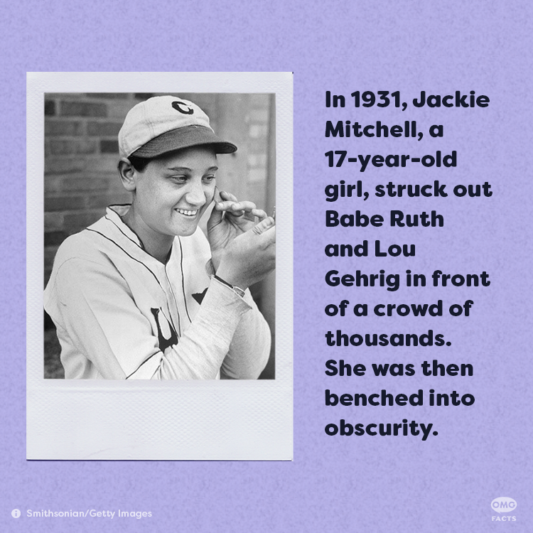 OMGFacts's tweet photo. "Listen, yesterday that was a ball, tomorrow it might be a ball, but today it's a strike."  ⚾️ https://t.co/BgiTtaTQKm