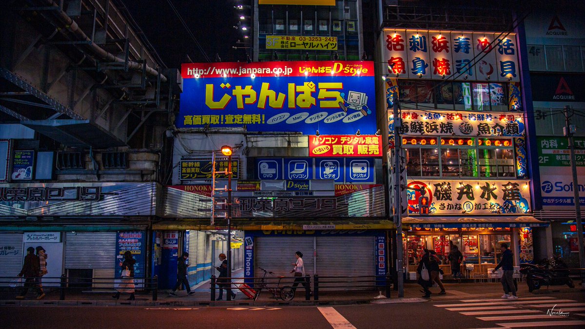 noealz's tweet image. Thanks for joining the livestream editing, here are some shots from #akihabara #tokyo #japan #cyberpunk