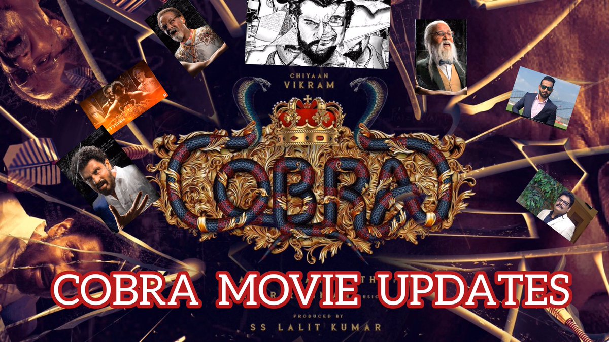 RedcardStudio's tweet photo. #CobraFirstLookUpdate click here https://t.co/CX9jhJjVUU @BengaluruCVF @itisvelmurugan @VikramFansClub @CVF_Russia @VikramFansWorld @TrendsVikram @VikramFansB https://t.co/VGO6HoI4a6