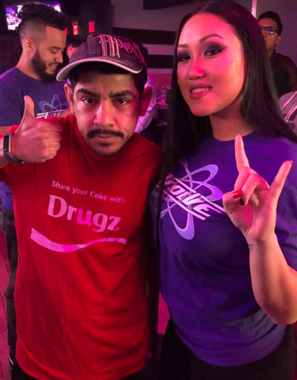 DasWonderGecko's tweet photo. awesome to have met  @VivaVanOfficial   #VivaVan #TheHellBentVixen #Glam #Hoodslam #DrugzBunny #Evolve #DeathMetalvocalist #Warbeast #Evolve145 #ftf https://t.co/6Fdp5HV6Xd