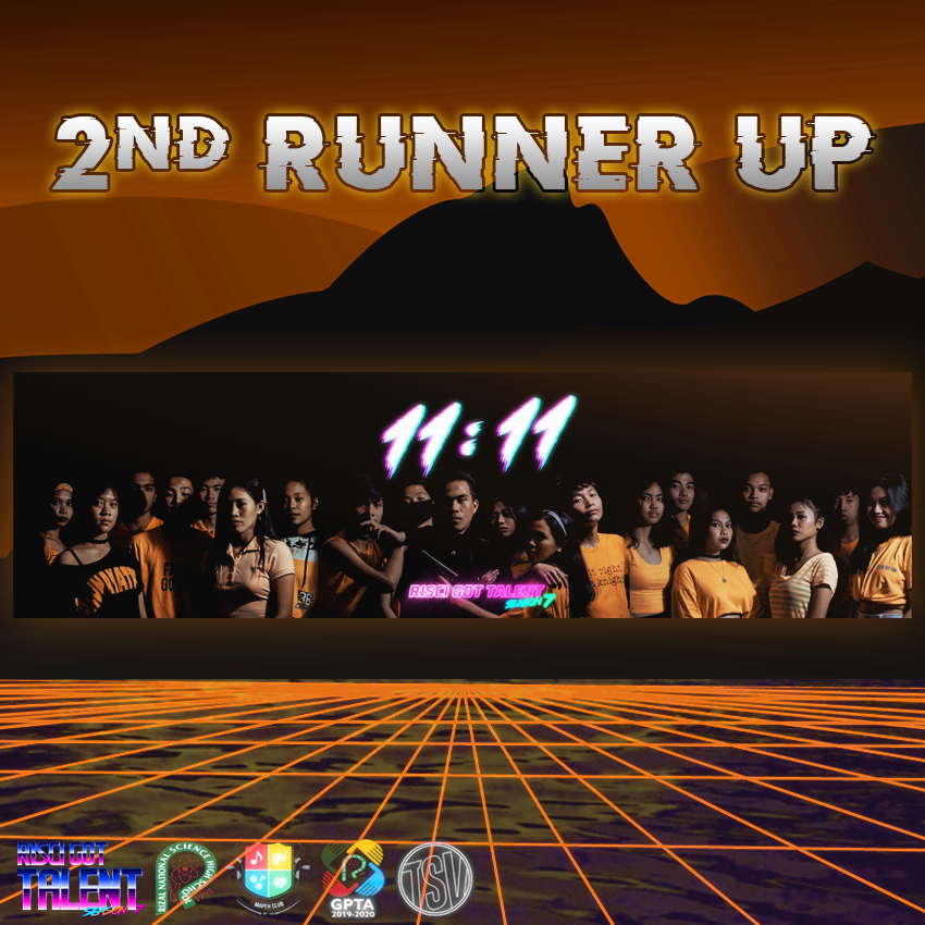 RNSHS_MapehClub's tweet photo. Congratulations to the winners of RISCI GOT TALENT SEASON 7! Everyone really gave an out of this world performance 🌎☄️
Champion: Margaret Fernandez
1st Runner Up: Jedidiah Santos
2nd Runner Up: 11:11
#RGTS7 https://t.co/symuCaxyoM