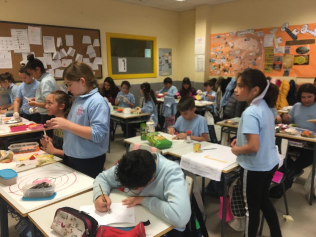 Carl0sTercer0's tweet photo. Os dejamos algunos momentos de la elaboración de los #DesayunosSaludables y #DesayunosDivertidos que han preparado las clases de 5°Primaria. #EducaciónParaLaSalud #Art #PequeñosArtistas #Steam #SteamCarlosIII #SteamMadrid #JuntosAprendemos #JuntosDisfrutamos #WeAreJustCarlosIII. https://t.co/LQ3Aewydy8