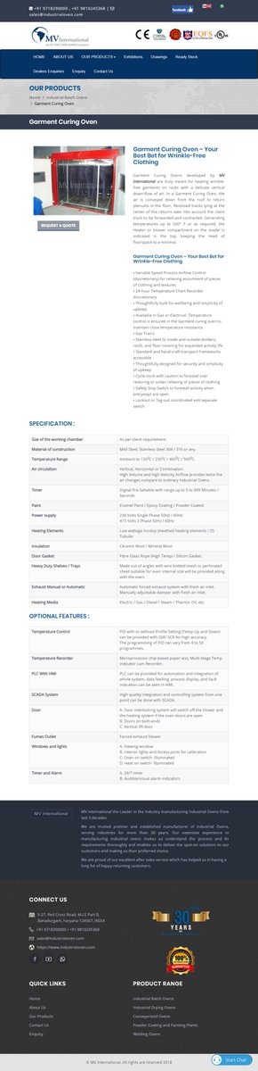 SamconLtd's tweet image. Garment Curing Oven, Garment Curing Oven Manufacturers, Garment Curing Oven Suppliers in India.

Garment Curing Oven - Your Best Bet for Wrinkle-Free Clothing. 

industrialoven.com/garment-curing…