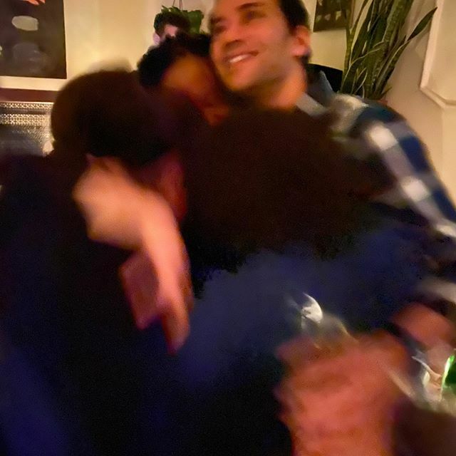 pedrohernandez's tweet photo. Me absorbing the energy of these F-ing Rockstar coder women... Happy Birthday,  @alicemalice79 ! https://t.co/tRbMvYL0ok https://t.co/2rxv2j2sOp