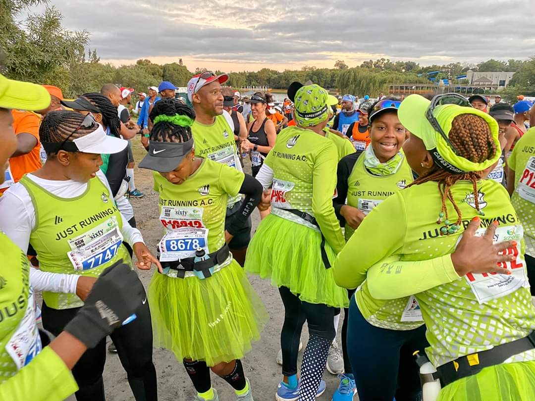 justrunningac's tweet photo. The #JRACrunners💚 at #kosmos3in1. #Team430 ka bo lime. #JRACintutus #JRACfamily #running #runningtwitter #twitterrunningclub https://t.co/l7ow2UhmrL