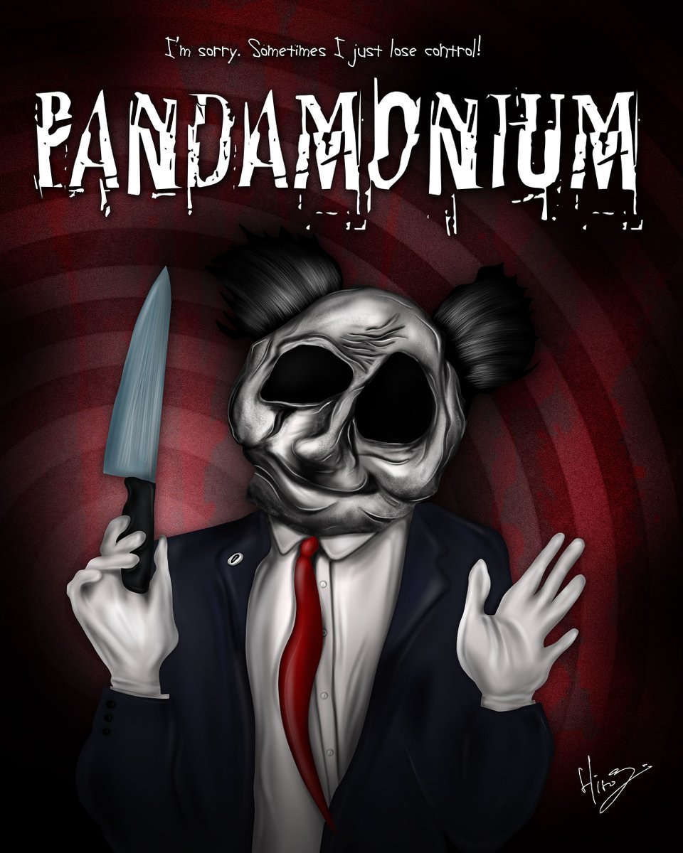 I enjoyed watching fun slasher comedy <a href="/pandamoniummov1/">pandamoniummovie</a> made by <a href="/AnnaMycho/">Anna Dixon</a> last night! My favorite scene was where the stupid guy got chopped off his dick haha. I drew my fanart. Hope fans enjoy!😊
