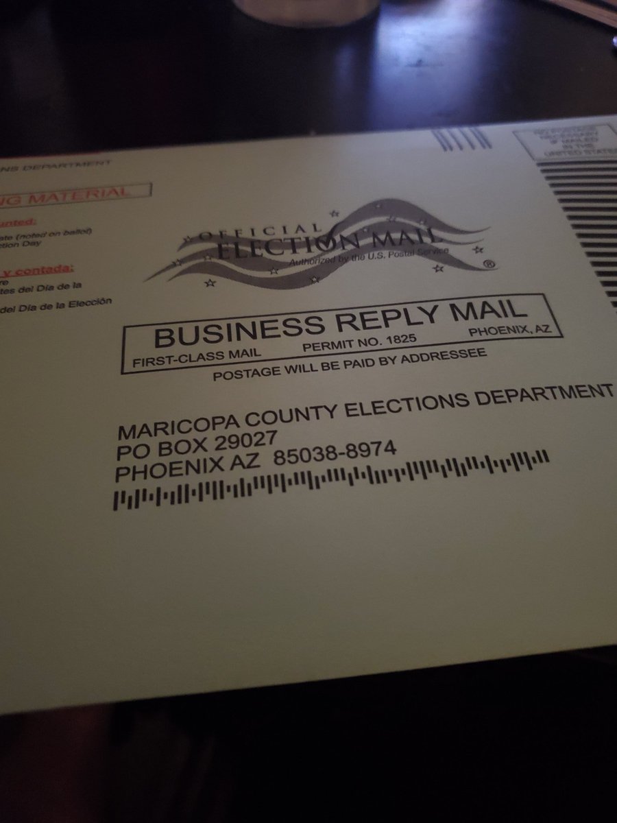 jessica_m_j's tweet photo. I checked my mail for the first time in a month (#depressionproblems) & got my #earlyballot (and there's even still time to send it)!
#worthashot #blue2020 https://t.co/VtrnqxZ5SX