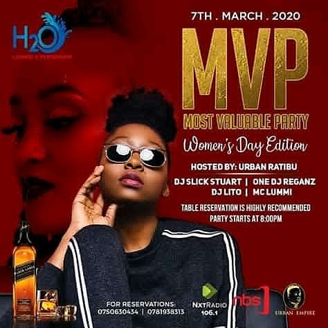 StuartAndRoja's tweet photo. #MVP women's day edition happening tonight at @H2OKololo with @djSlickStuart https://t.co/WyQ1m37mKi